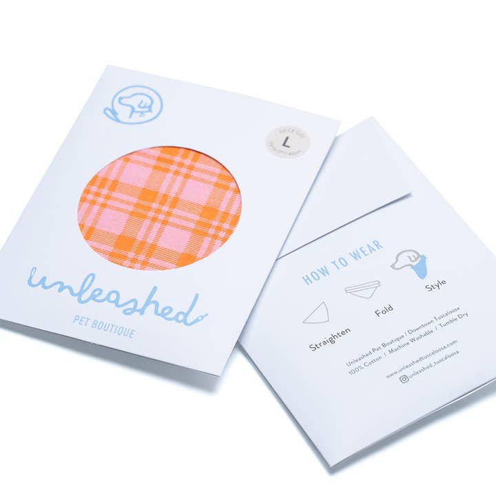 Embalagem de Bandana de Marca - Envelopes por atacado de The Paws