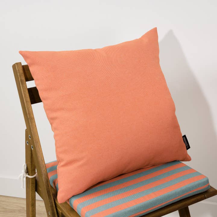 Maglia Smooth Orange Cushion Cover 50x50 cm for wholesale by SG HOGAR