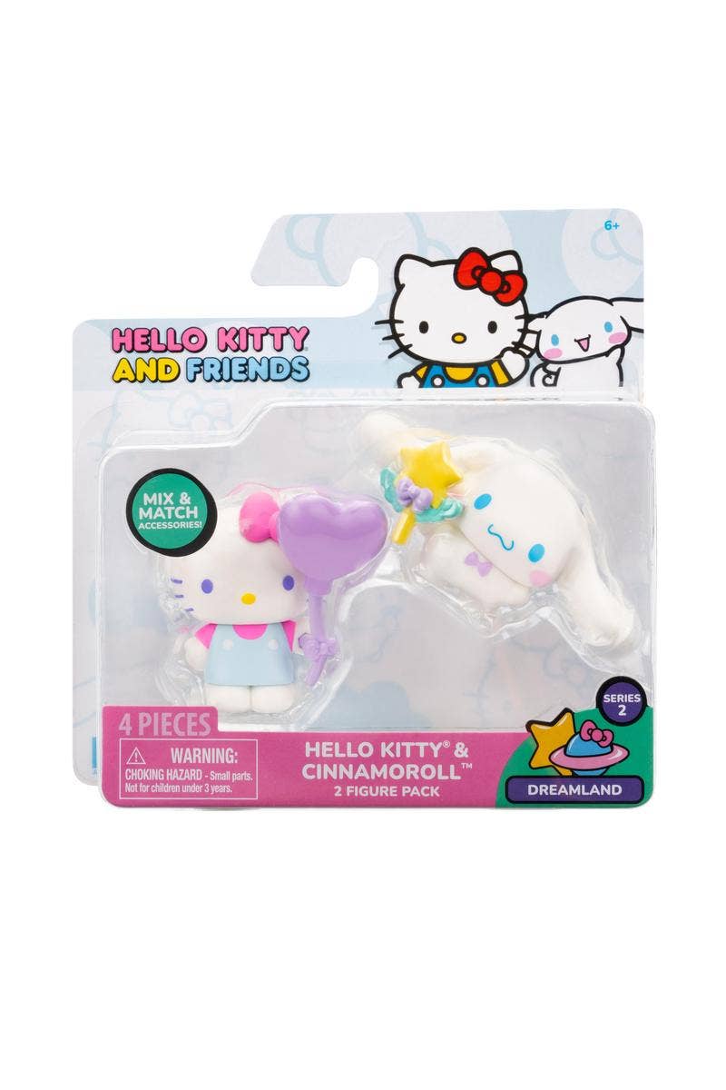 License 2 Play Toys - Wholesale Figurine Toy - Kids - Hello Kitty & Friends 2” Figure 2 Pack Assortment3