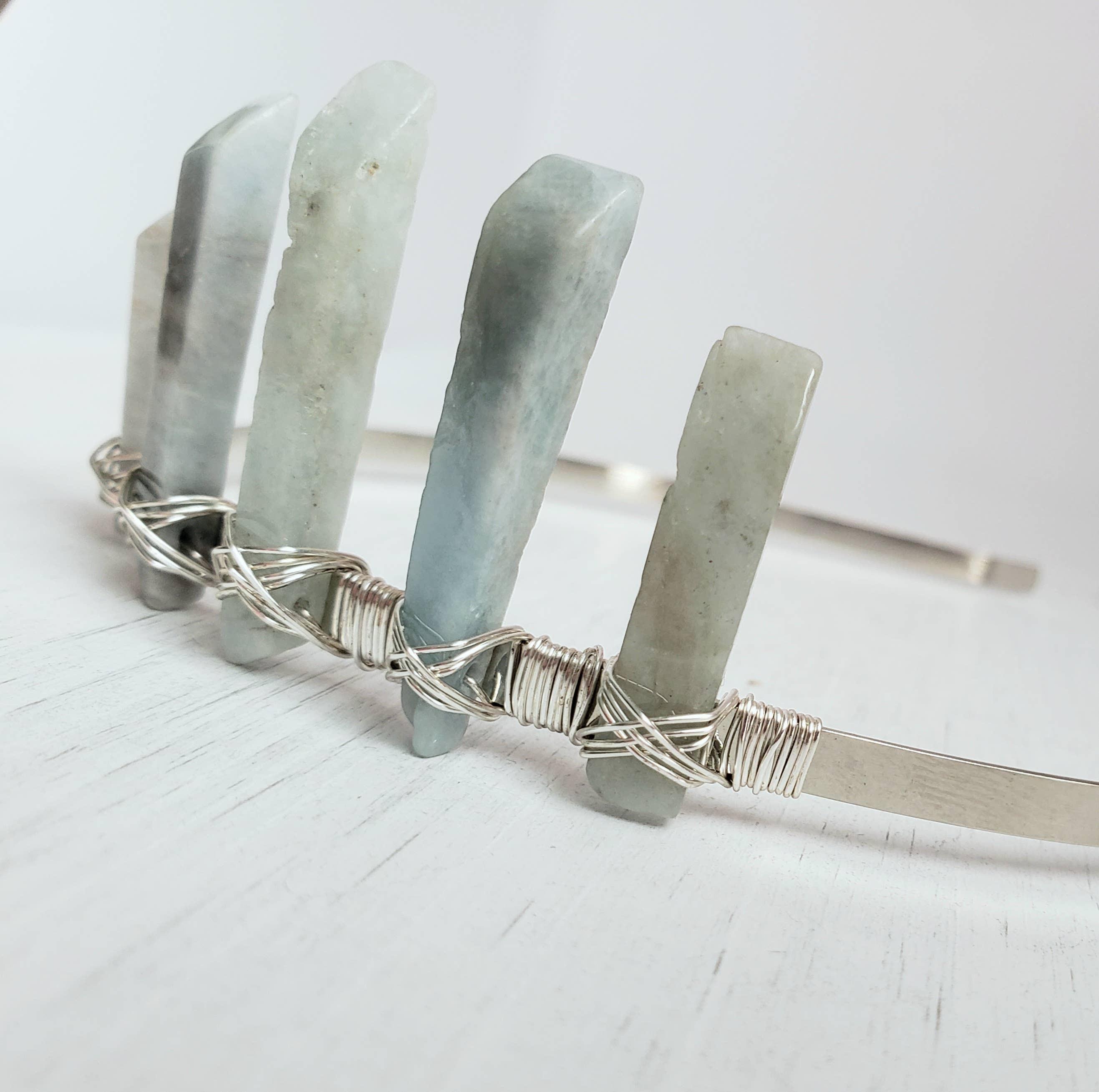 Divine Dragon Designs - Wholesale Tiara - Women's - Gemstone Tiara / Crown - Aquamarine1