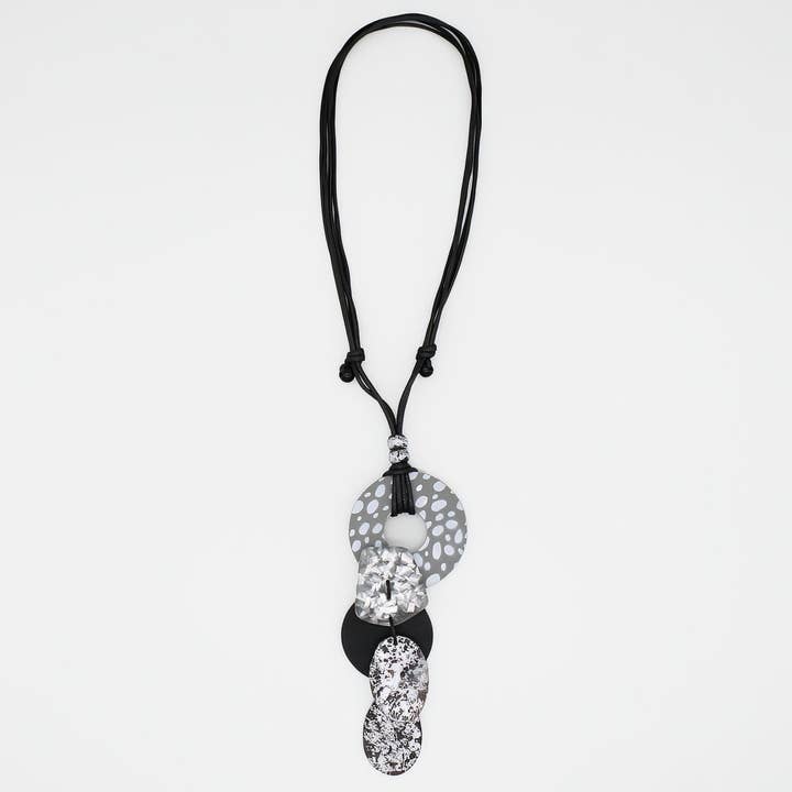 Silver Skye Statement-hänge för wholesale av Sylca Designs