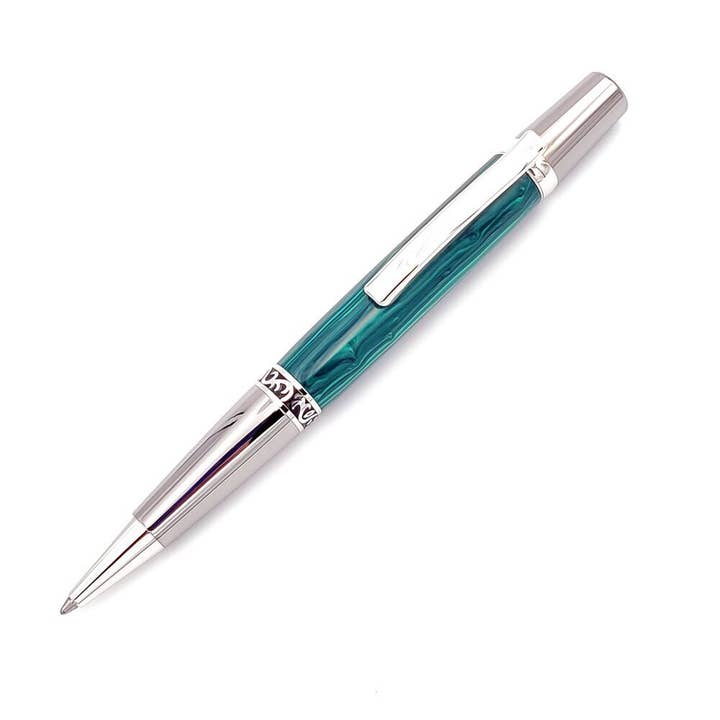 Stylo à bille Malachite TruStone Elegant Sierra pour la vente par Woodnotch