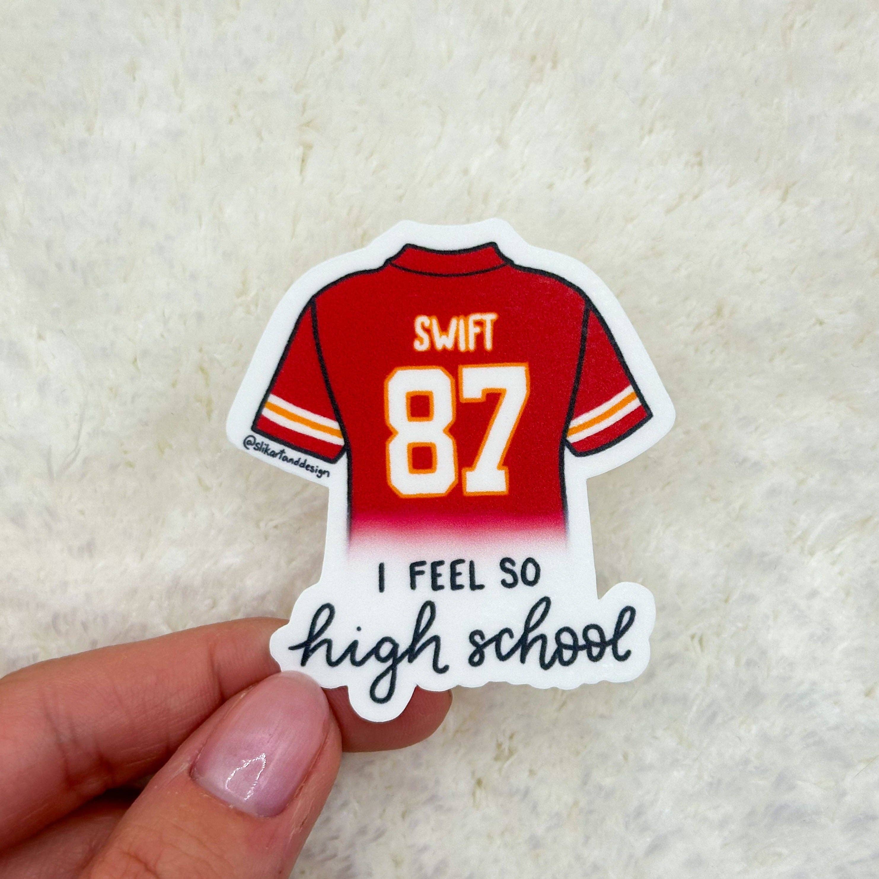 Slik Art and Design - Wholesale Sticker - So High School Sticker0