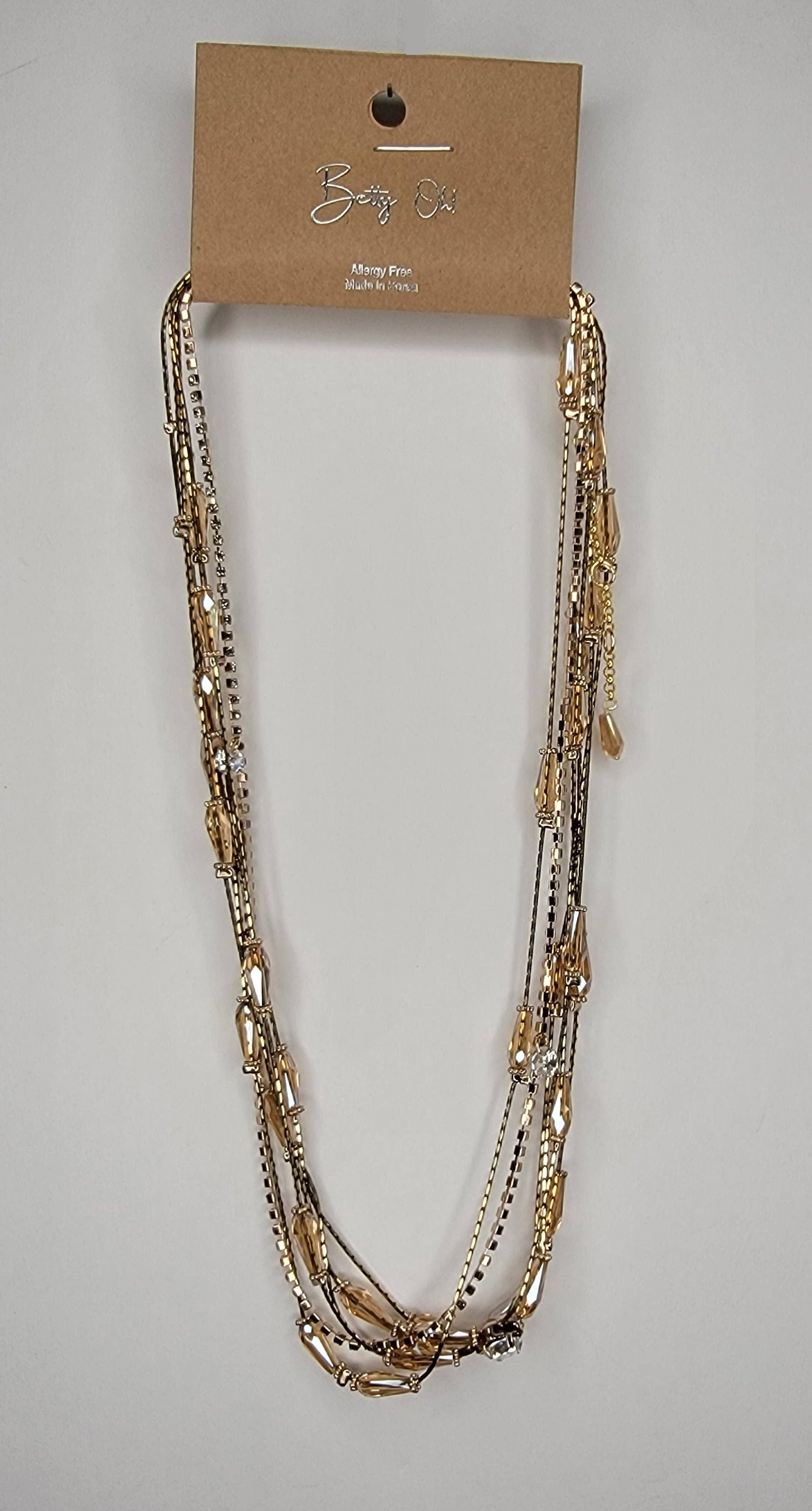 BETTYOH INC - Wholesale Beaded/Pearl Necklace - Handmade Multiple Layer Beads Necklace6