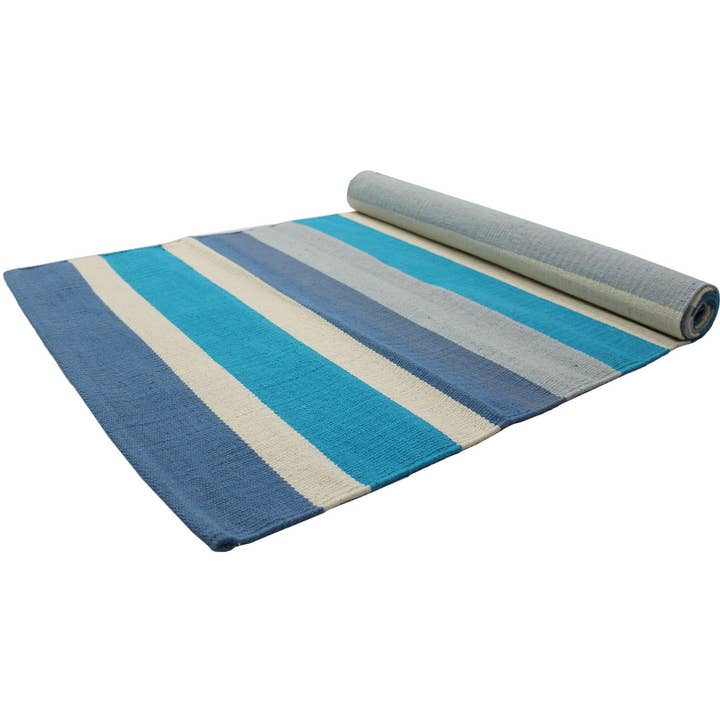 Sloflo World – wholesale Yoga mat – 100% Cotton Hand-Loomed Mysore Yoga Rug10