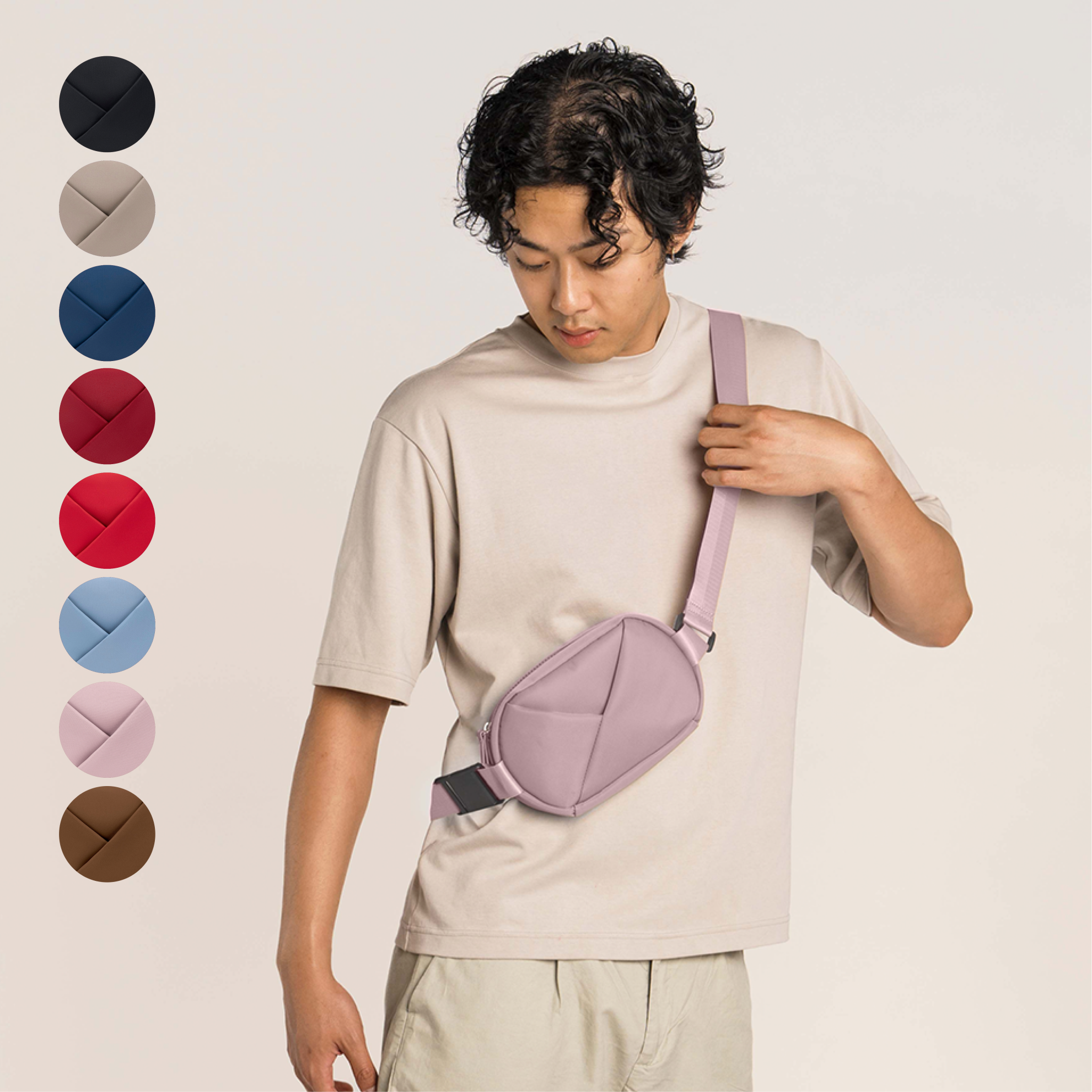 Lux and Nyx - Wholesale Belt Bag - Women's - Origami Belt Bag - Convertible Belt, Sling, & Crossbody Bag12