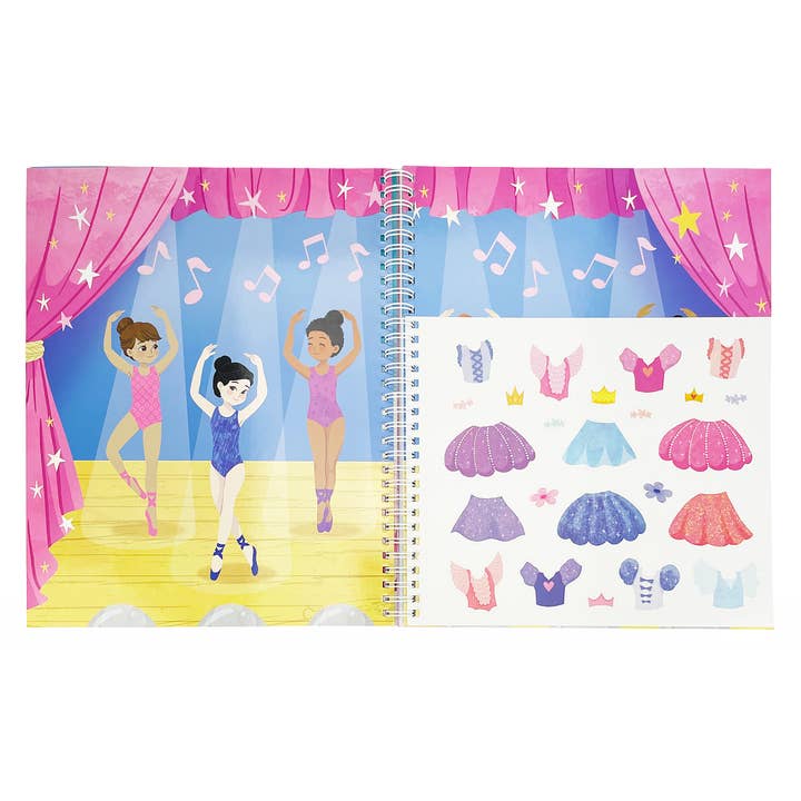 Cottage Door Press - Wholesale Coloring Book - Kids & Baby - Girl Time! Sticker & Coloring Activity Book