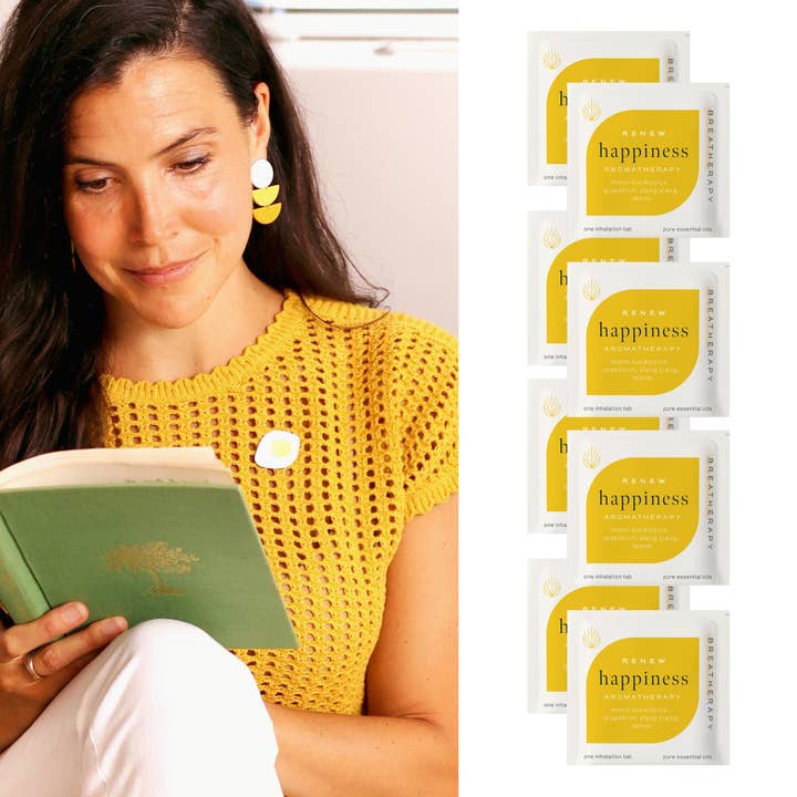 HAPPINESS Aroma Patches — Comforting Mood Support (8-ct) for wholesale by Breatherapy