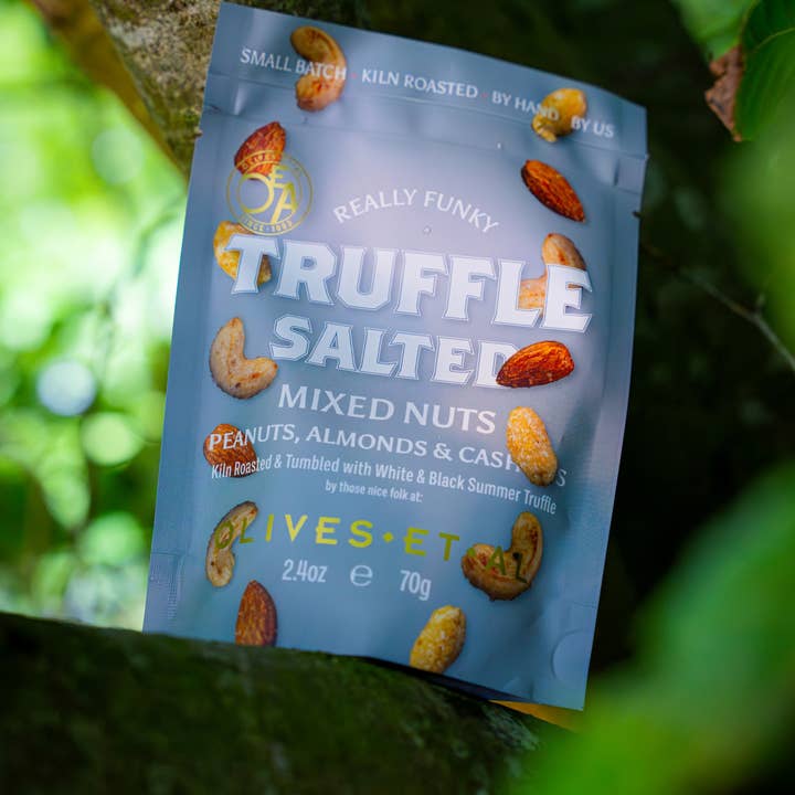 Truffle Salted Mixed Kiln Roasted Nuts in Pouch and other Purchase Wholesale snacking cheese. Free Returns & Net 60 Terms on Faire trending on Faire.