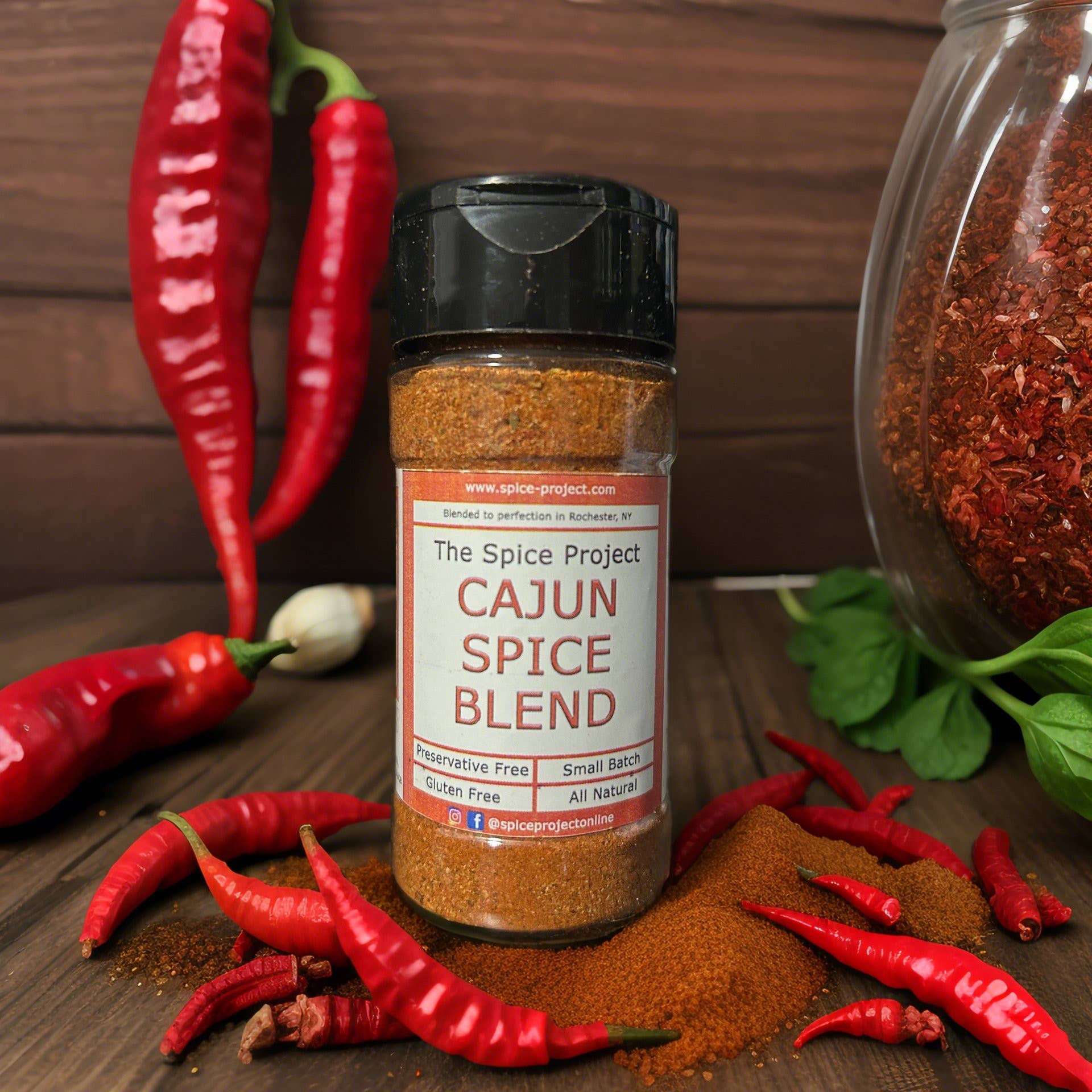 Spice Project – wholesale Torkad kryddblandning – Cajunkrydda - Djärv & Kryddig Smak för Matlagning & Grillning