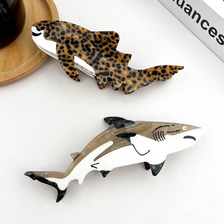Shark Claw Clip, Splendid Marine Animal Hair Accessory for wholesale by TheDivaSoap