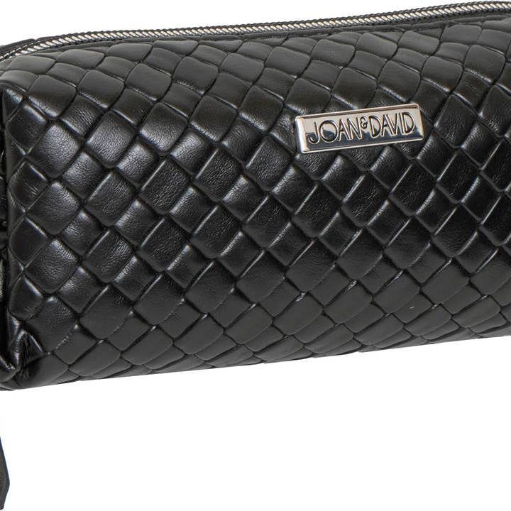 Magid - Wholesale Makeup/Cosmetic Bag - Joan & David Woven 4 Piece Clear Cosmetic Bag Set3