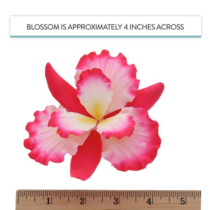 Global Sugar Art - Wholesale Cake/cupcake topper - Dutch Iris Sugar Cake Flower, Cake Topper by Global Sugar Art, Pink4