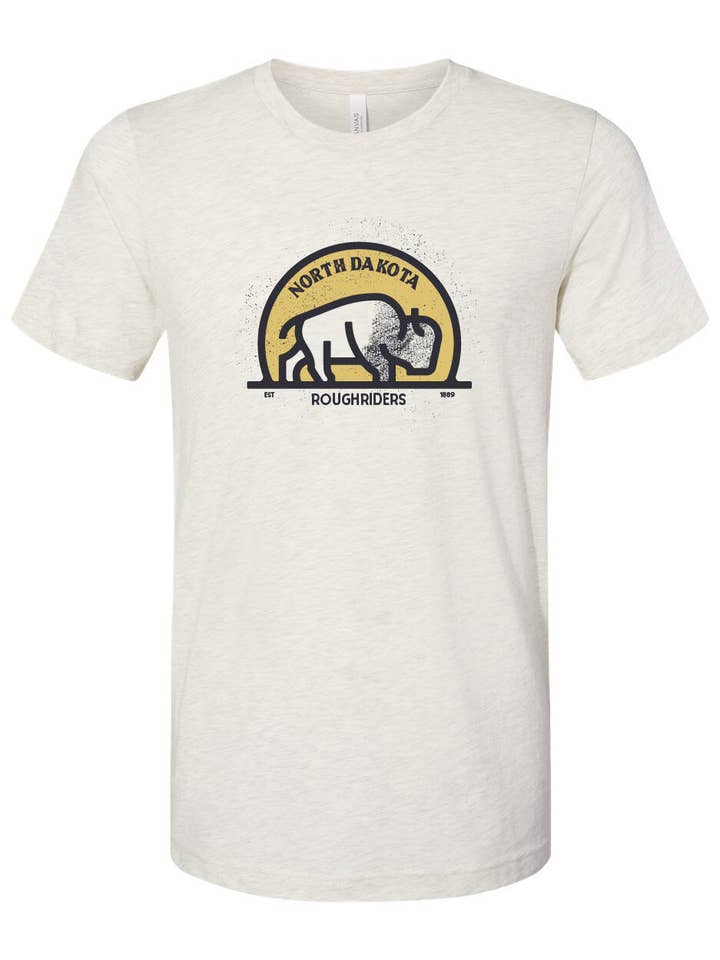 Bisonte del Dakota del Nord per la vendita all'ingrosso da parte di Homeplace Apparel