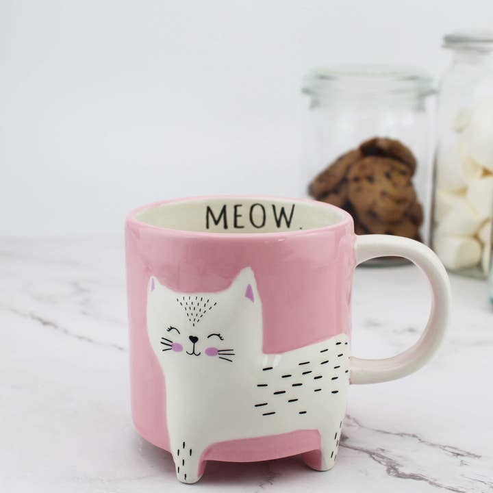 MAGS - Wholesale Coffee Mug - Cute animal coffee mug cat