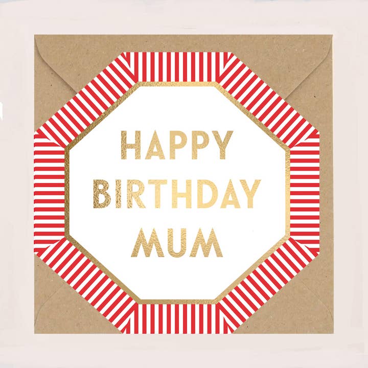 Mum Birthday Card for wholesale by Apple & Clover