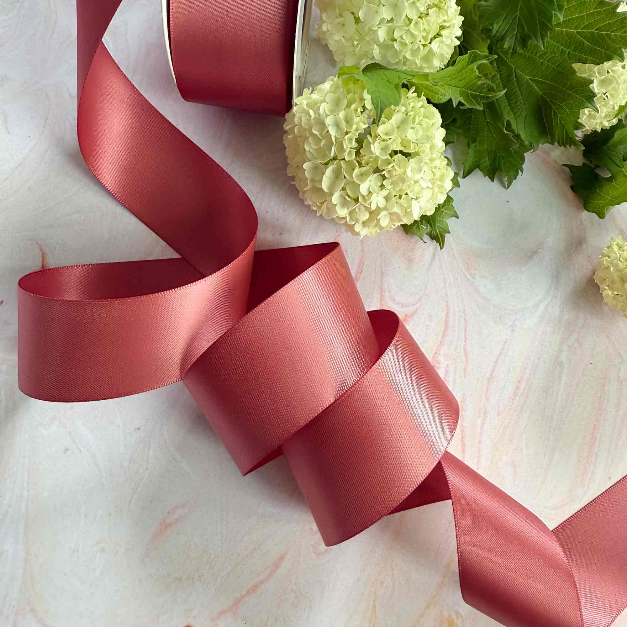 Imaginediy - Wholesale Ribbon - Gift Wrapping - Cinnamon Blush Satin Ribbon in various width rolls3