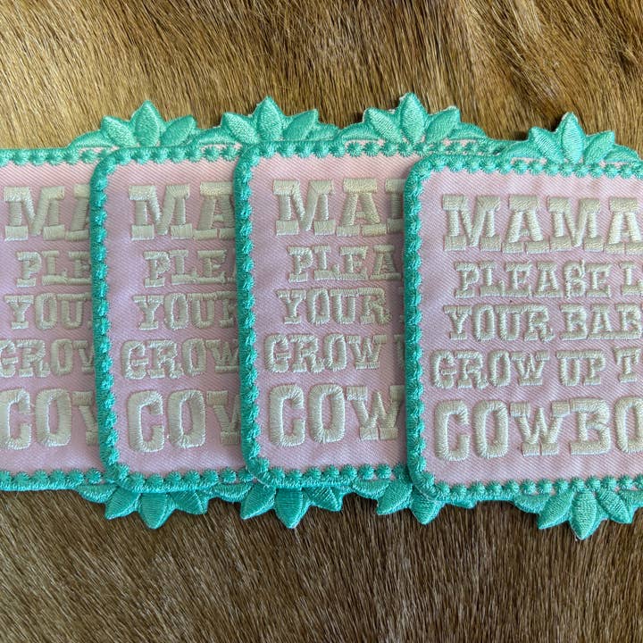 Heat Press Patches for wholesale by Homestead Hattie Co