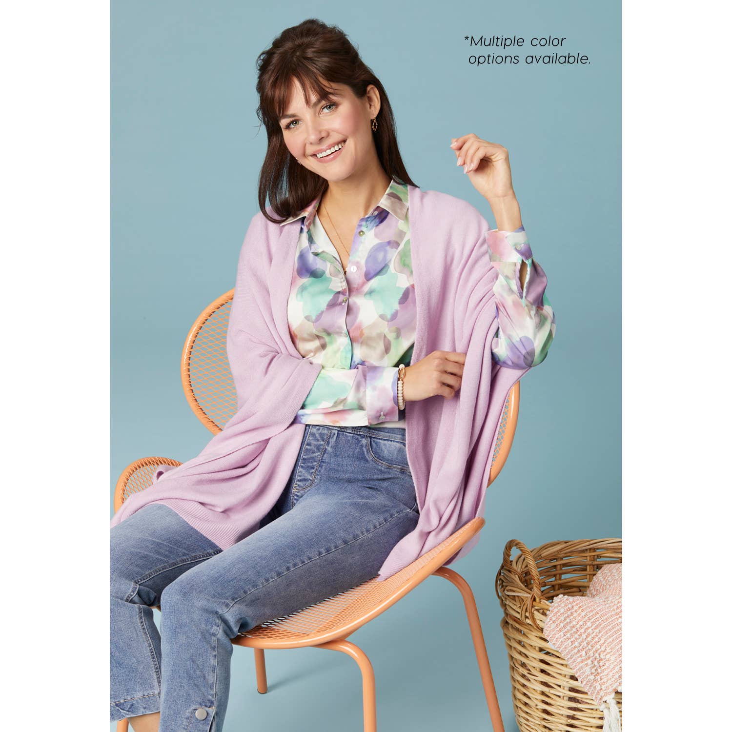 COCO + CARMEN - Wholesale Wrap - Women's - Kiara Lightweight Wrap - Valentine's Day6