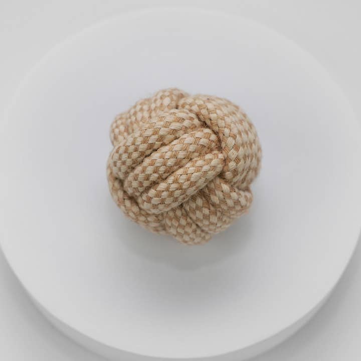 Knotty Pawz Handcraft Pets Toys - Wholesale Pet Rope Toy - Dog - Hemp Cotton Rope Ball | Dog Toy | Hemp Cotton Rope Dog Toy