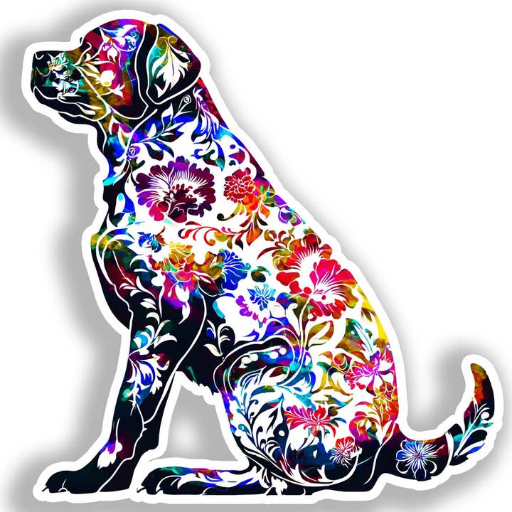 Autocollant Décalcomanie Chien Rottweiler # A018011 pour la vente par Yoonek Graphics