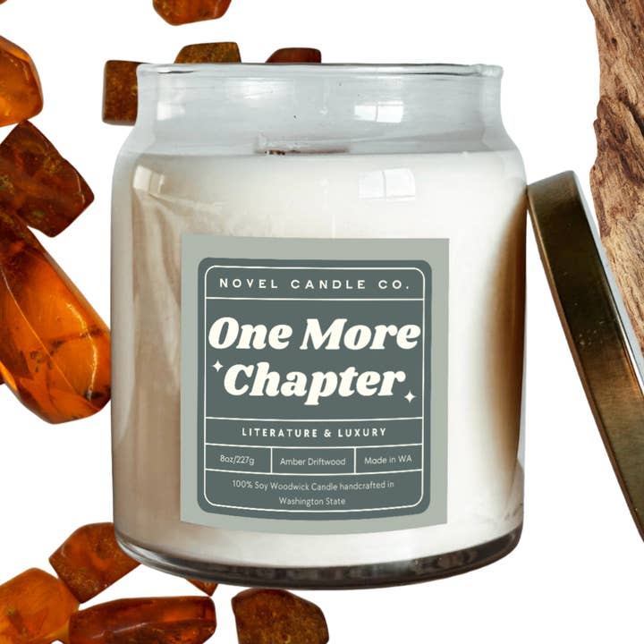 One More Chapter for wholesale by Novel Candle Co