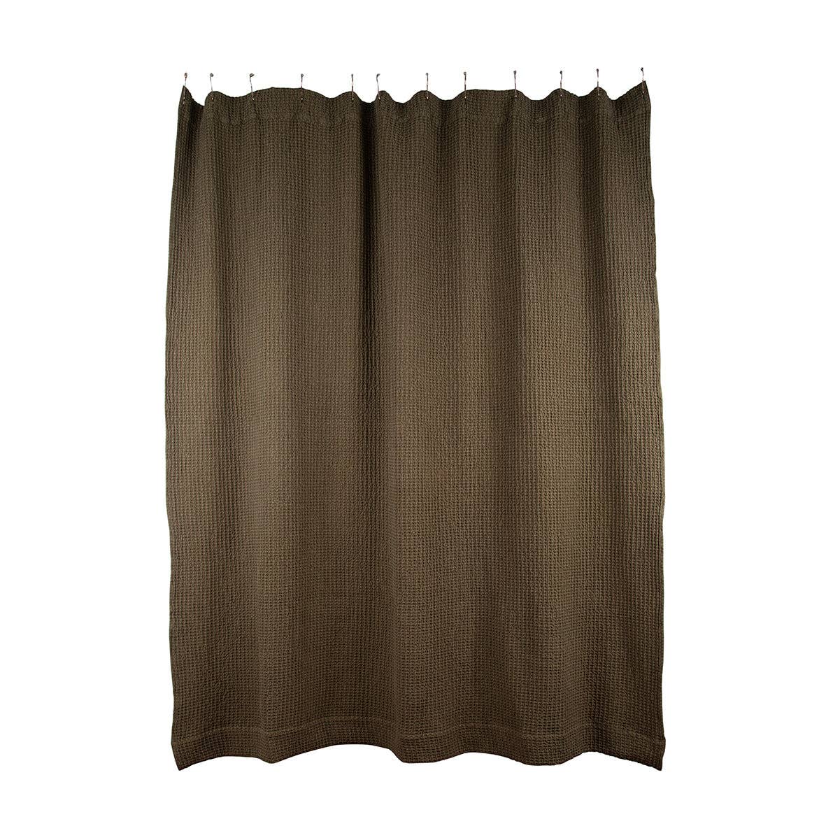 Hawkins New York - Vente Rideaux de douche - RIDEAU DE DOUCHE GAUFRÉ SIMPLE16