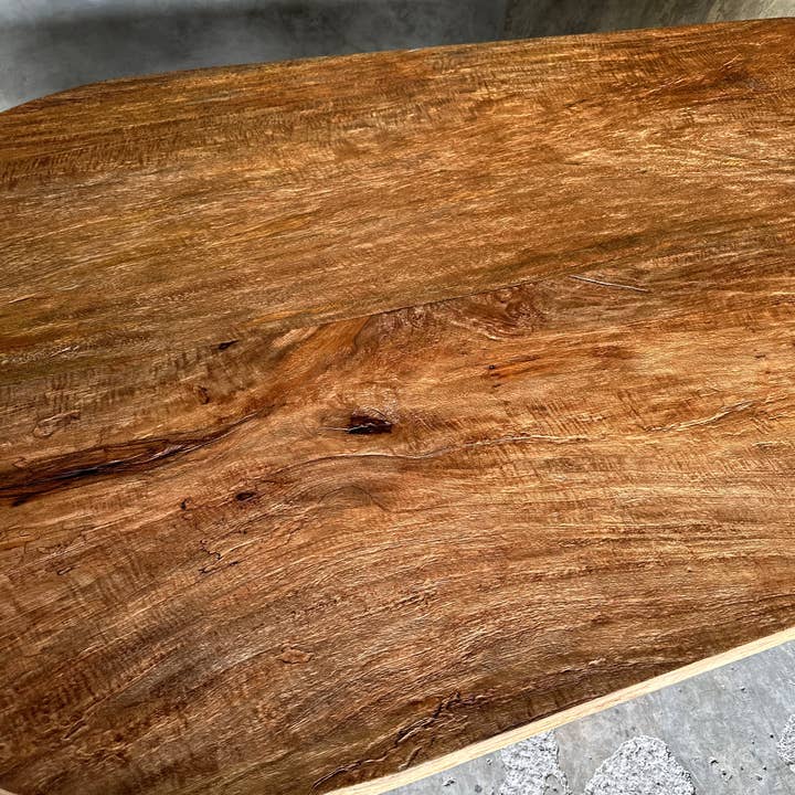 Office Objets - Wholesale Coffee Table - Massive mango wood table 2m10x1m94