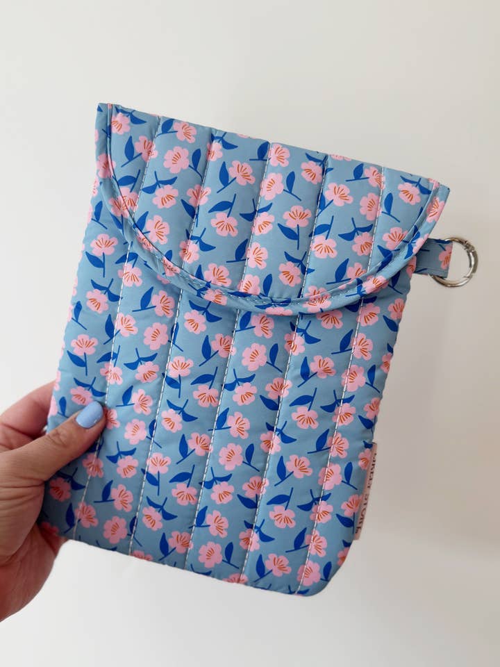 Spring Dream E-Reader Puffer Sleeve for wholesale by Likely Story Co