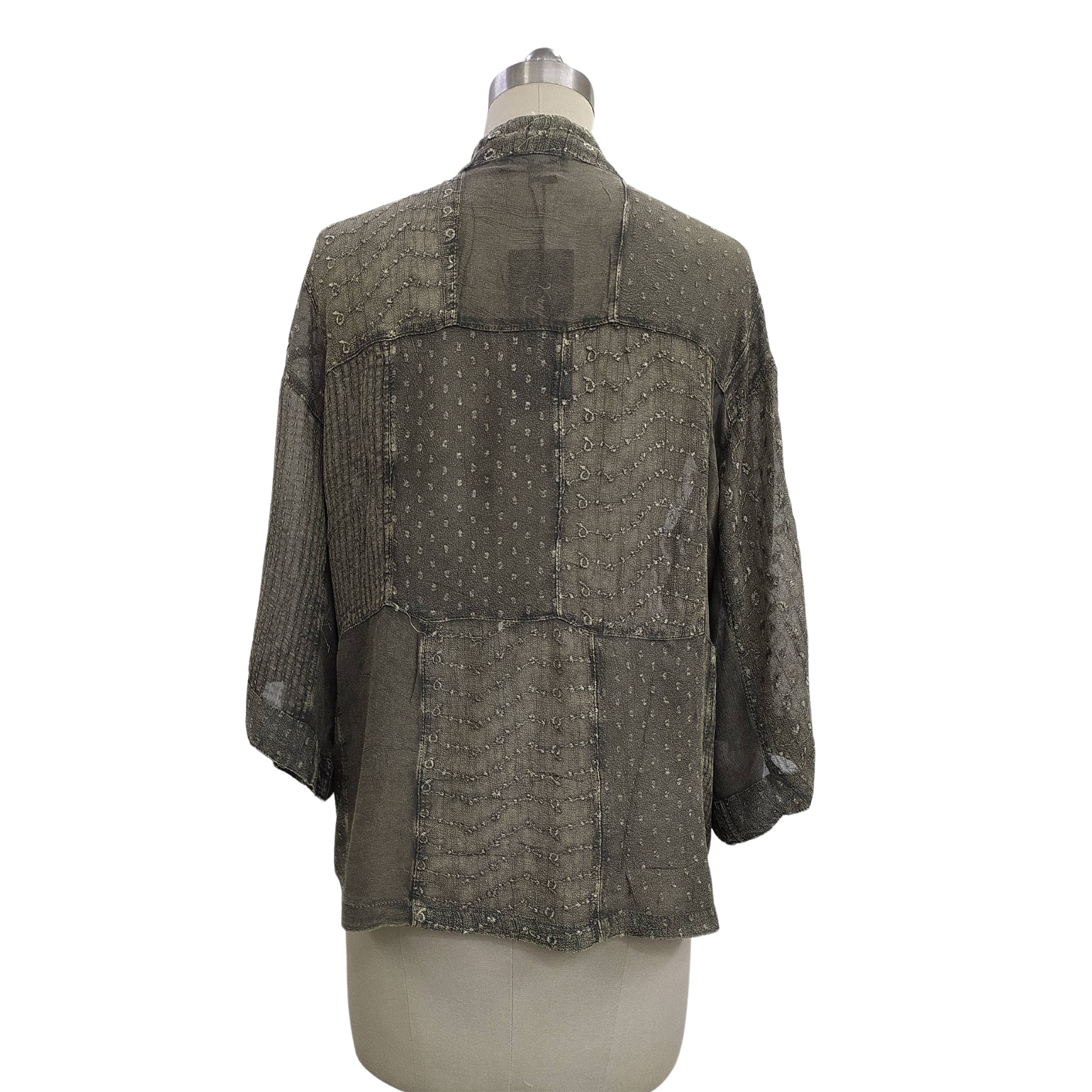 Young Threads - Wholesale Kimono - Women's - Western Bohemian Georgette Kimono Shirt11