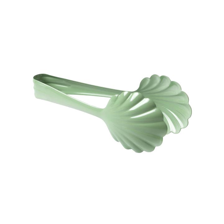 Clémentine Boutique - Wholesale Kitchen Tong - Color Scalloped Bakery Tongs in Stainless Steel