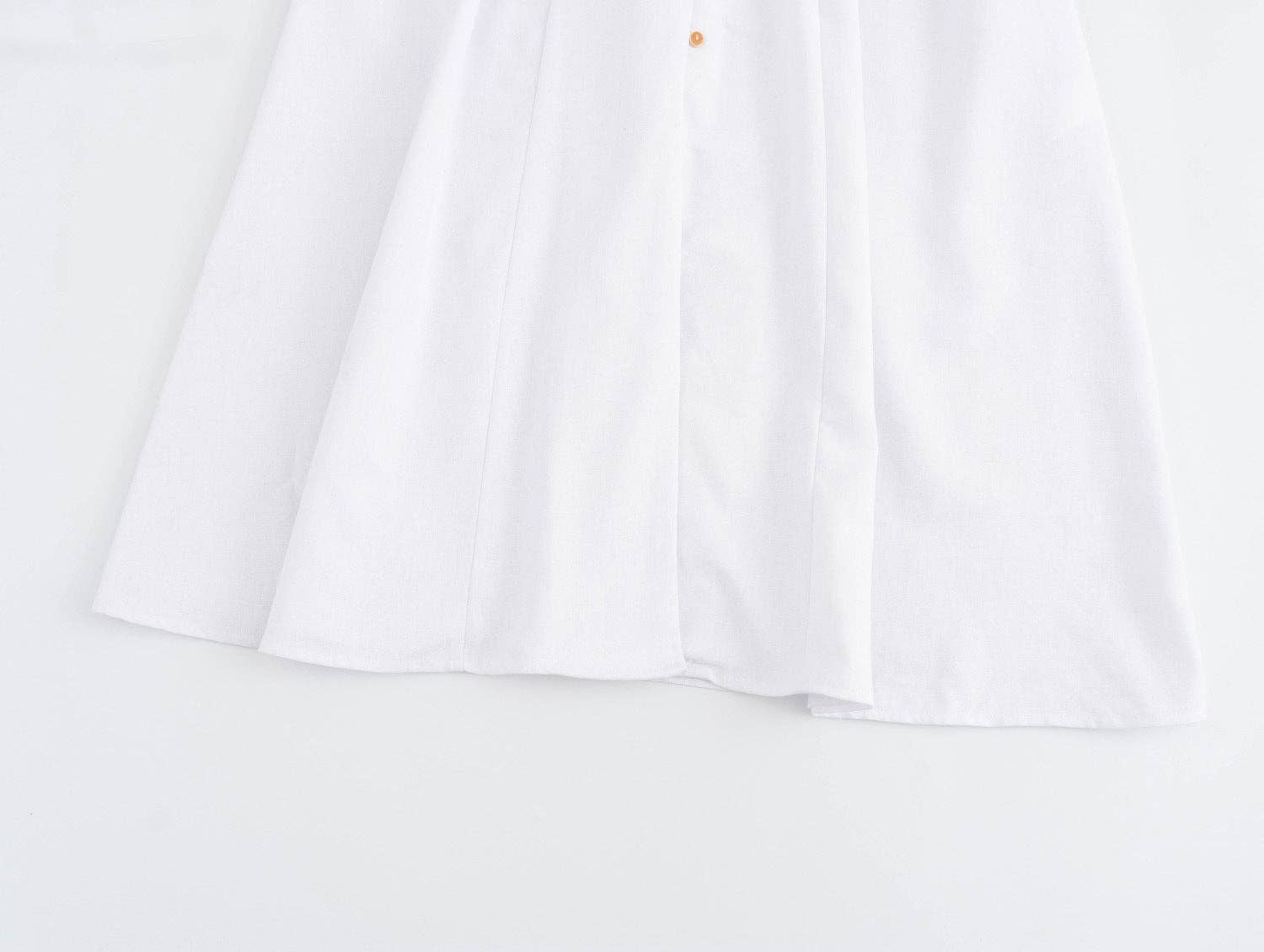 Marayn – wholesale Dress – Women's – Spring Linen Blend Midi Shirt Dress Chic Global Style9