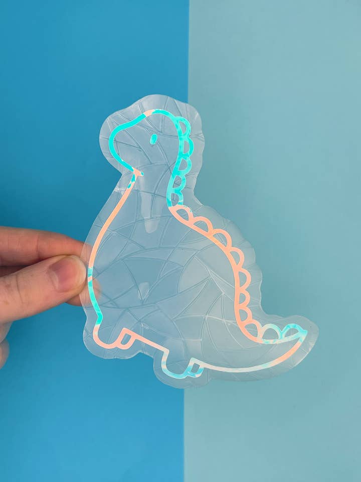 Ronnie the Dino Suncatcher for wholesale by Poppodopolis