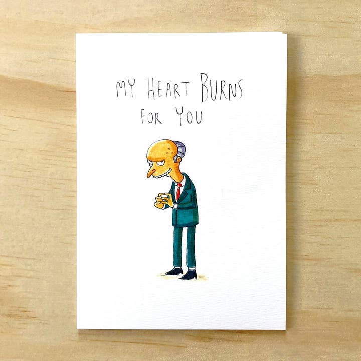 My Heart Burns For You for wholesale by Well Drawn