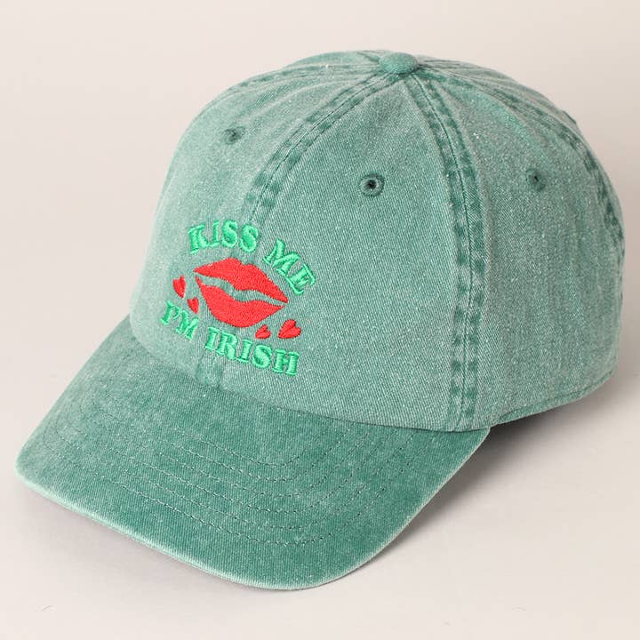 Fashion City - Wholesale Baseball Cap - Women's - I'M IRISH Embroidered Baseball Cap1