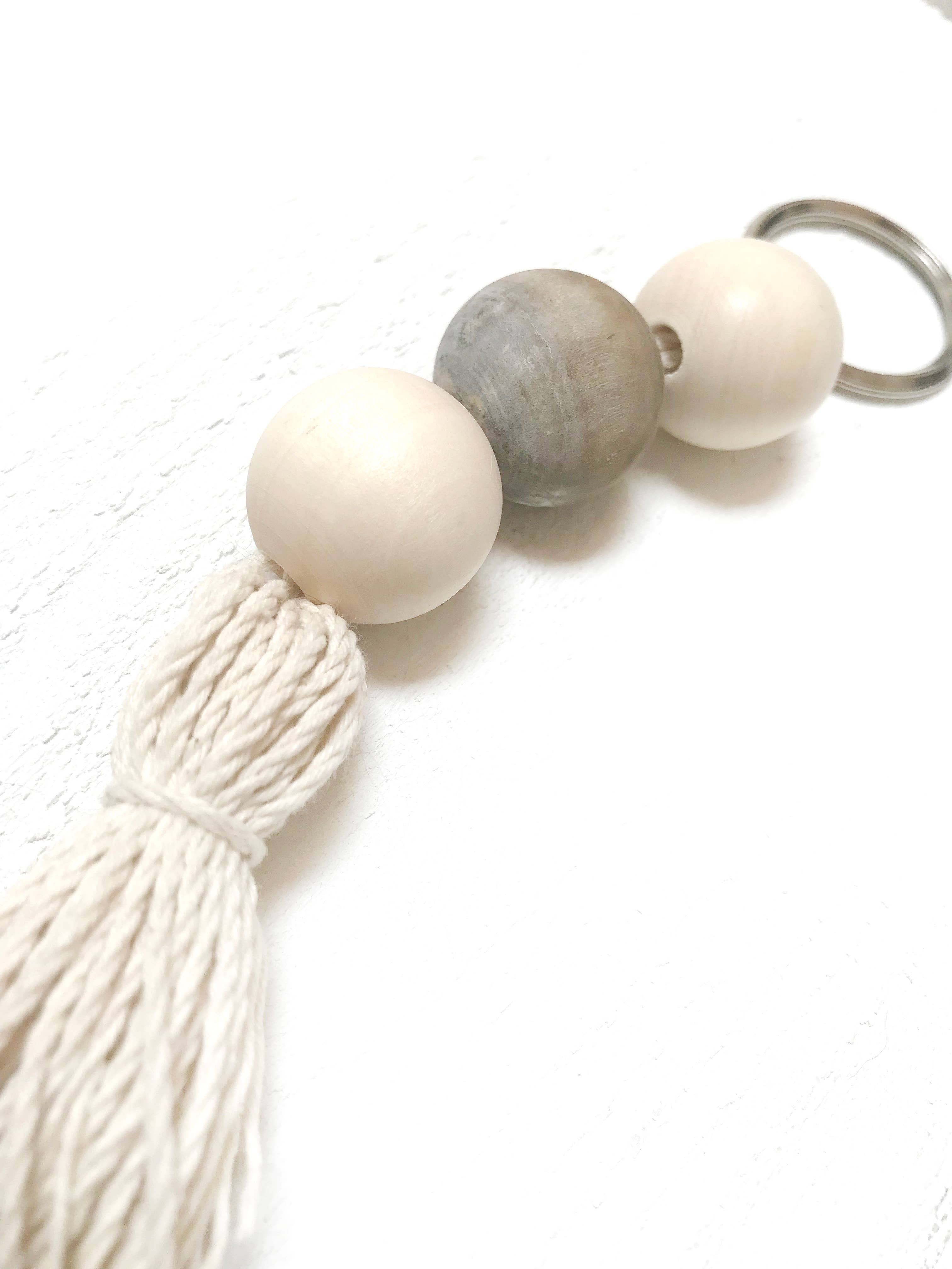 Simply Styled Art - Vente Porte-clés – femme - Porte-clés Boho avec pompon3