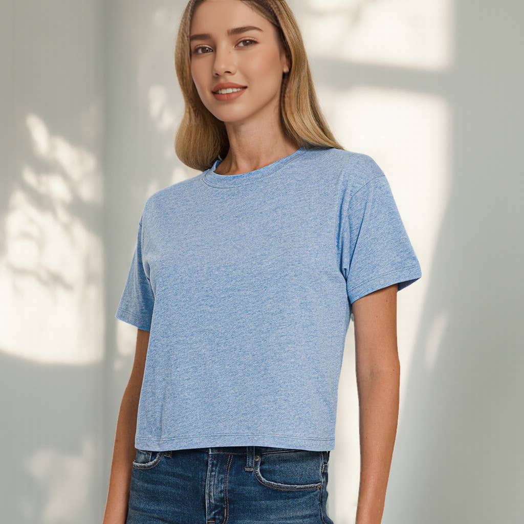 42POPS - Wholesale T-Shirt - Women's - `.100% Cotton Crew Neck Short Sleeve Tee13