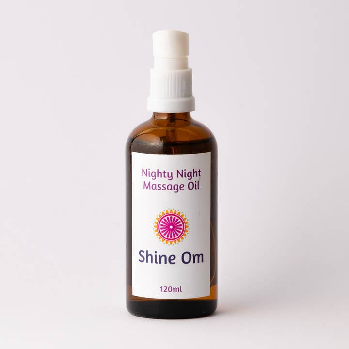 Nighty Night 120 ml Massage Oil for wholesale by Shine Om Natural