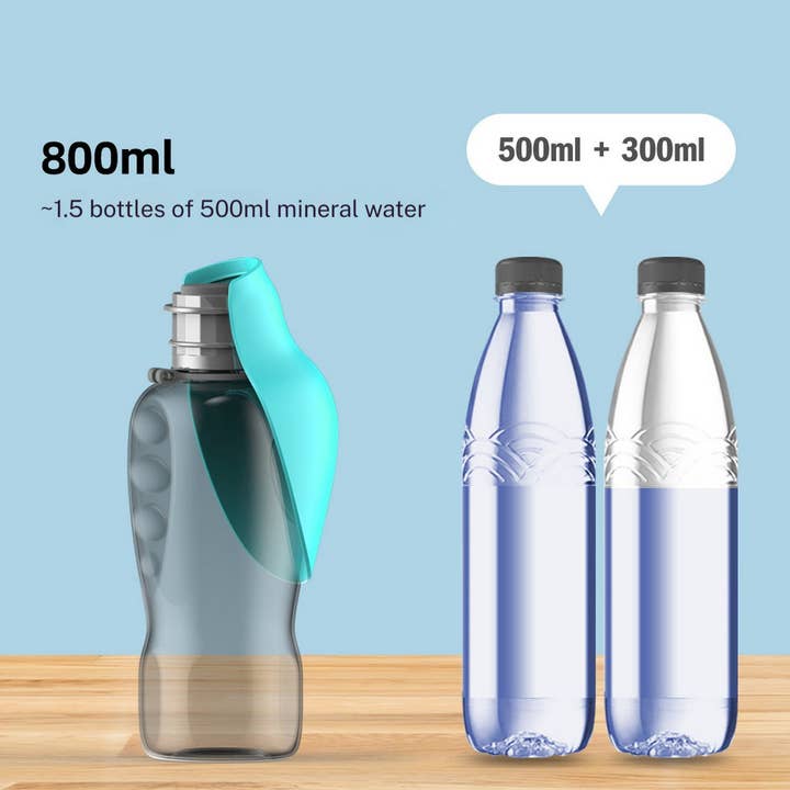 Toby Supply - Wholesale Pet Water Bottle - Dog - Outdoor Foldable Dog Water Bottle Leak-Proof_CWMM6084