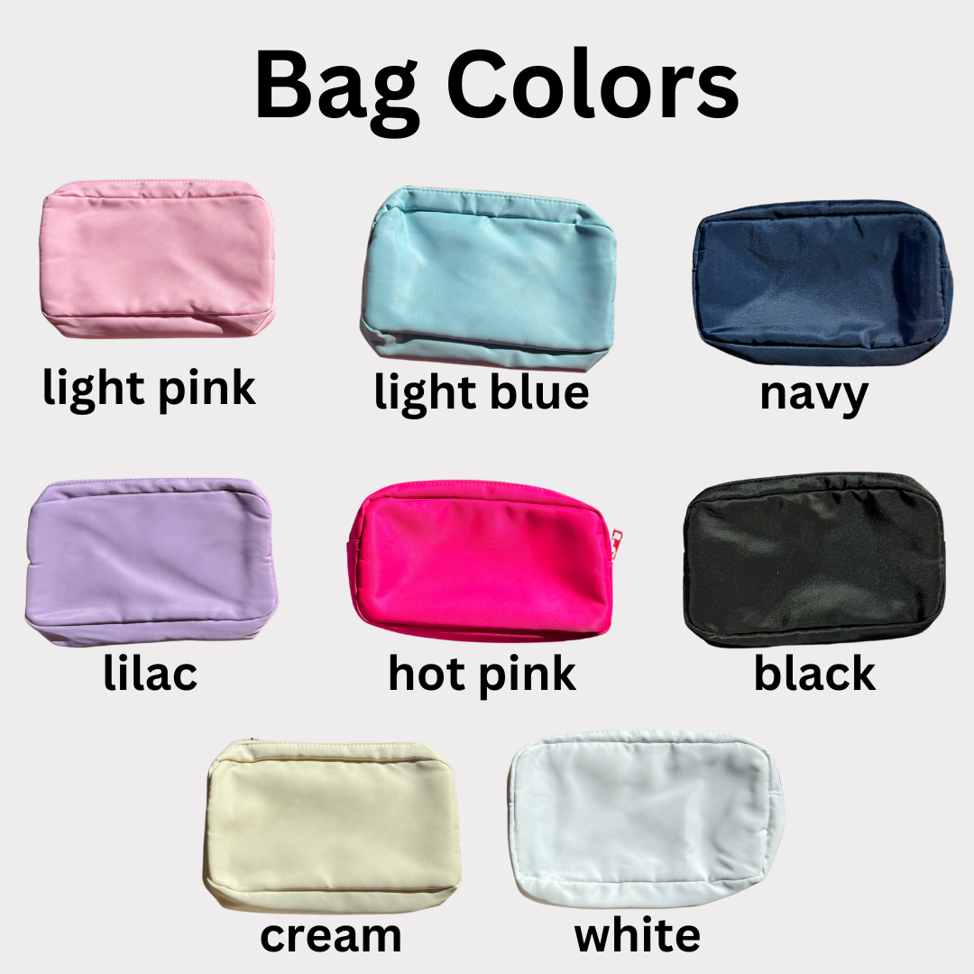 The Key Collective - Wholesale Pouch - Women's - Pilates Socks | Embroidered zippered bag1