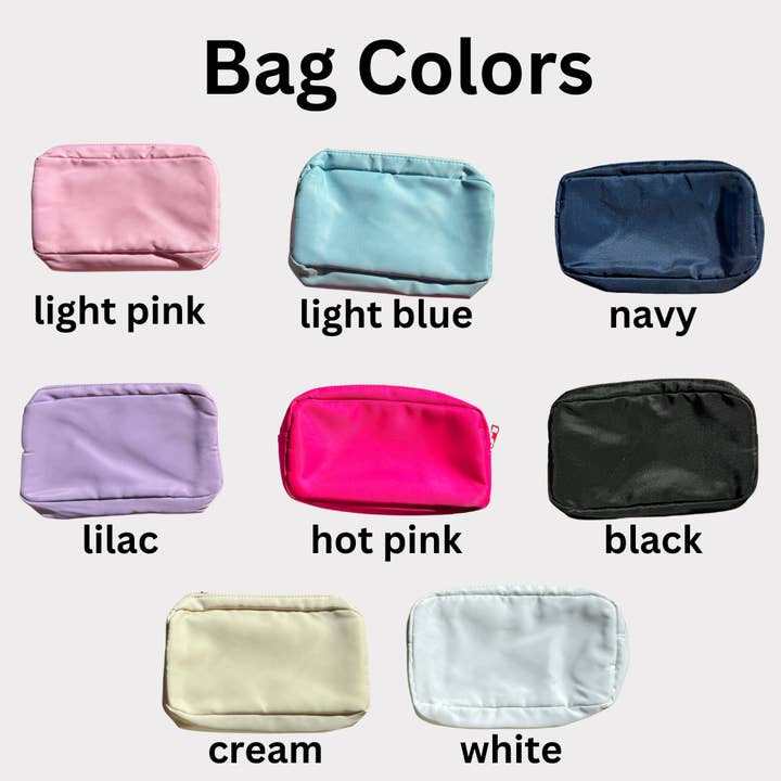 The Key Collective - Wholesale Pouch - Women's - Pilates Socks | Embroidered zippered bag1