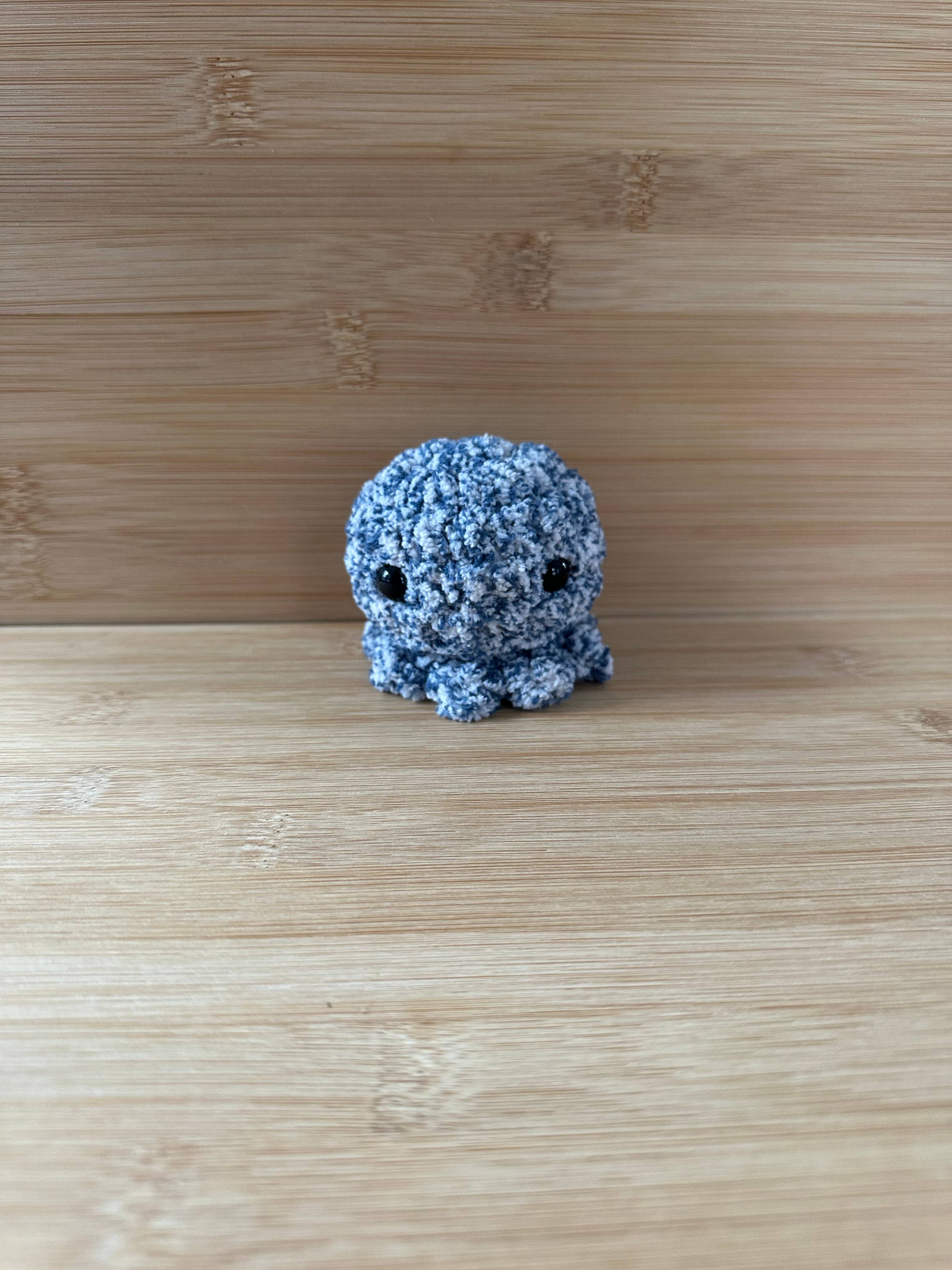 Cool Beanz Crochet - Venta al por mayor Peluche - Niños y bebés - Pulpo de ganchillo para llevar en el bolsillo - Colores surtidos/sorpresa6