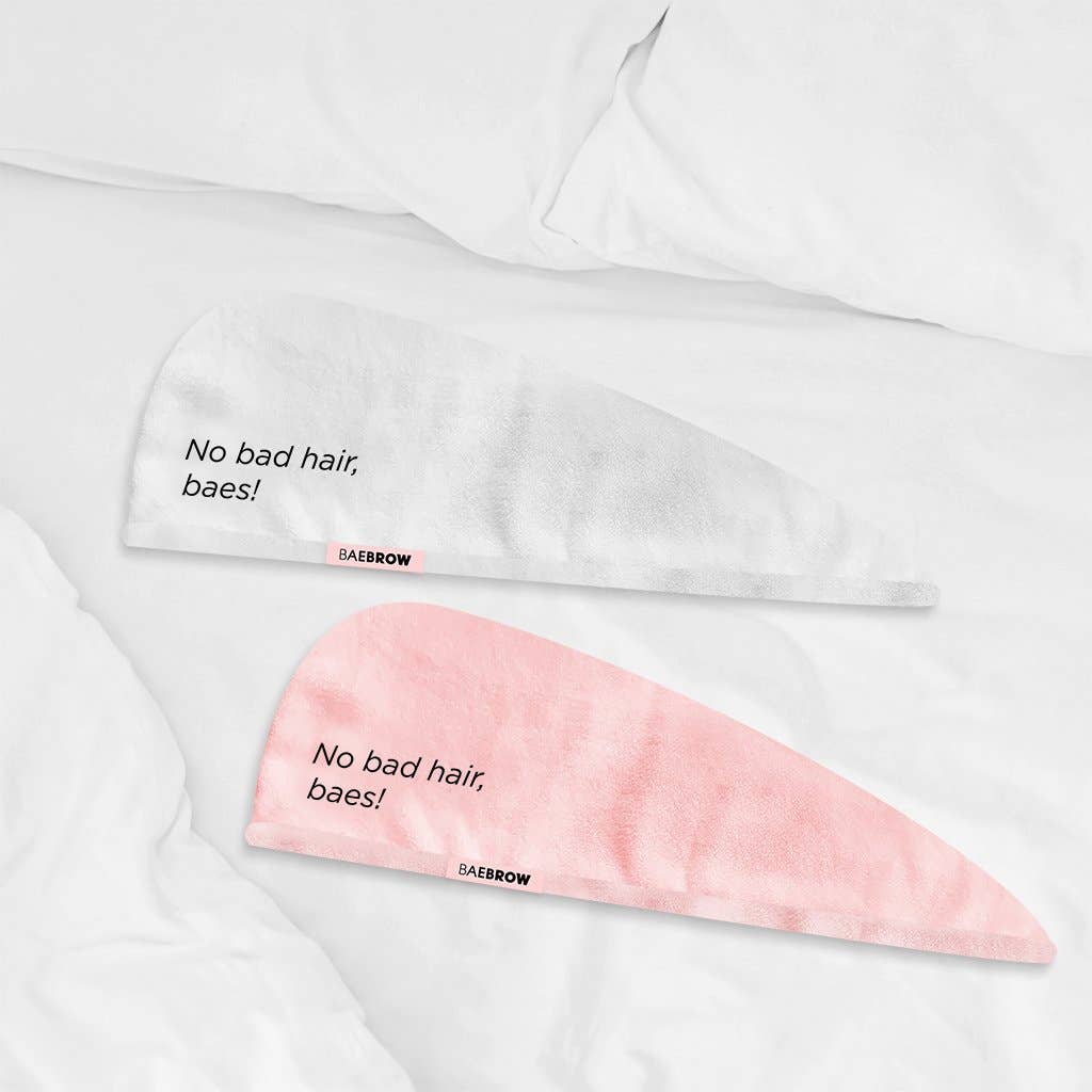 BAEBROW – wholesale Hair towel/wrap – THE BAEBUN ABSORBENT HAIR TOWEL6