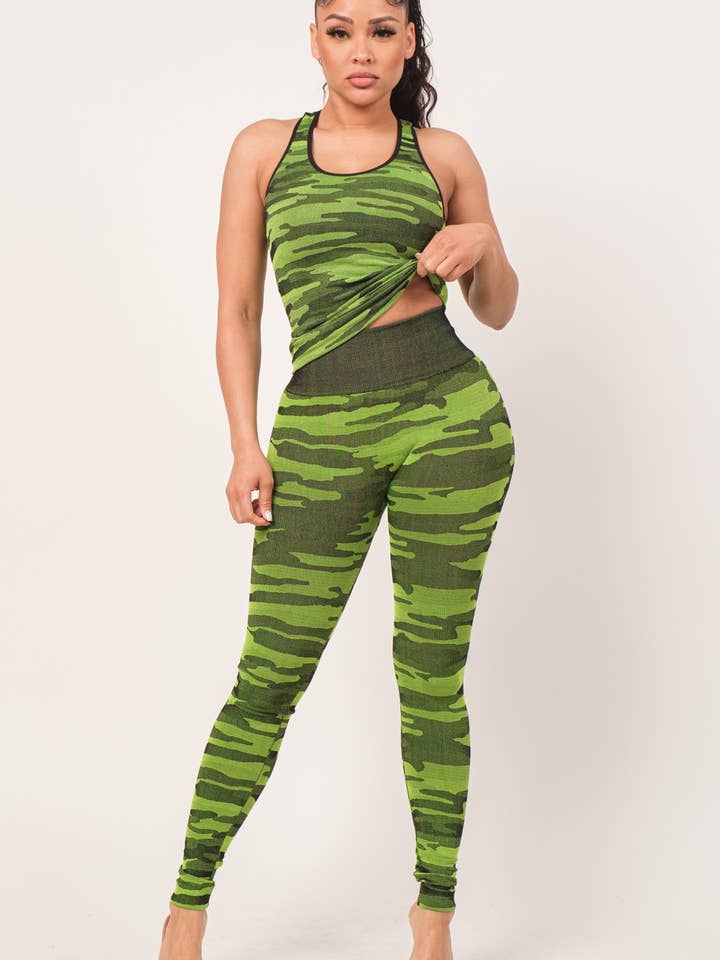 Ensemble de legging Camo pour la vente par Boswell