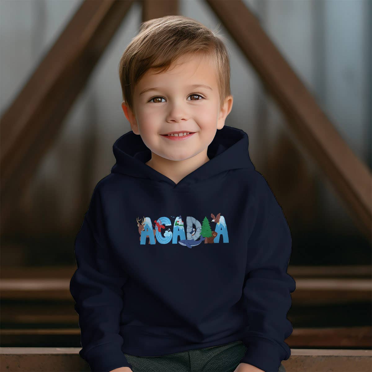 RetroPlanet - Vendita all'ingrosso Felpa - Bambini - Felpe e felpe con cappuccio per bambini con animali stravaganti di Acadia Maine7