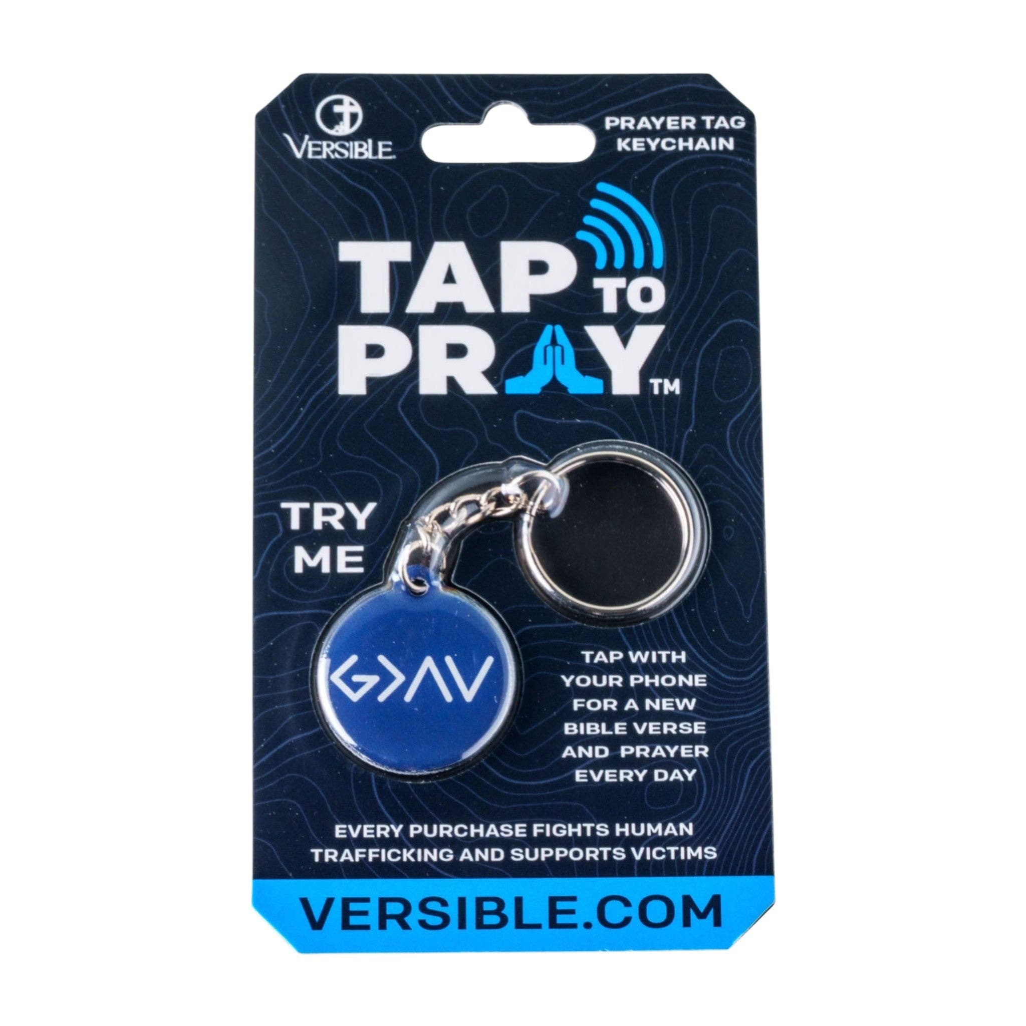 Versible - Wholesale Keychain - Unisex - Tap To Pray® Acrylic Keychain18