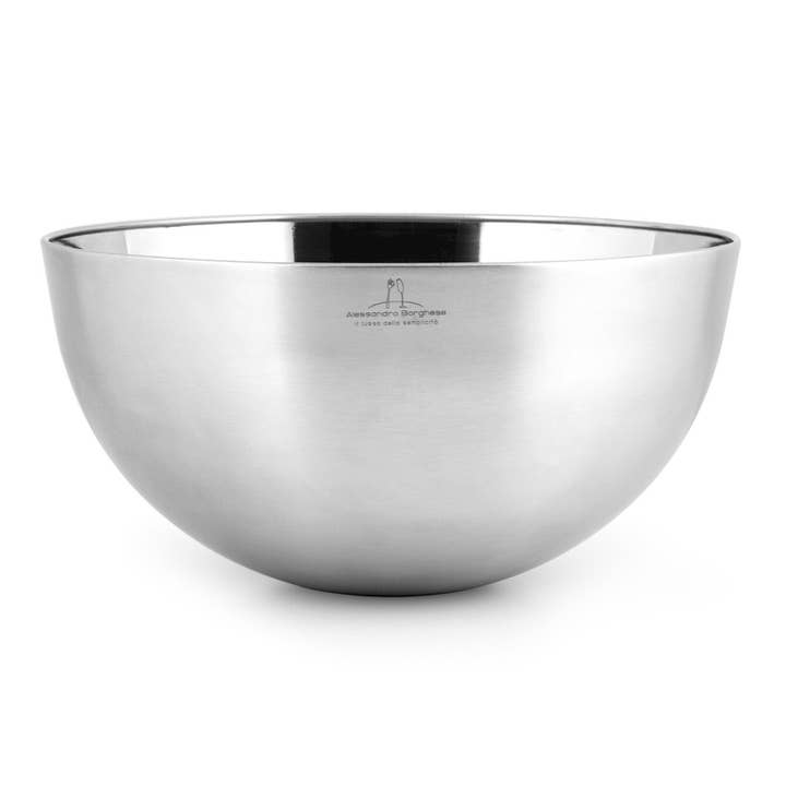 Borghese Satin Stainless Steel Bowl 29 cm for wholesale by H&H