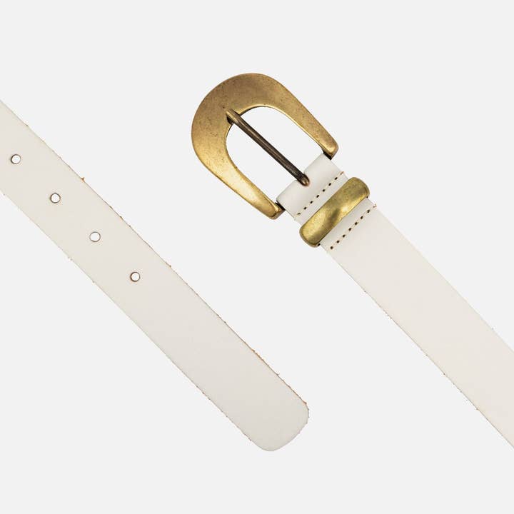 Amsterdam Heritage Leather Belts, Bags, Jackets & Apparel - Vente Ceinture – femme - FABRIQUÉ SUR COMMANDE Annie | Ceinture fine en cuir avec boucle dorée pour femme31