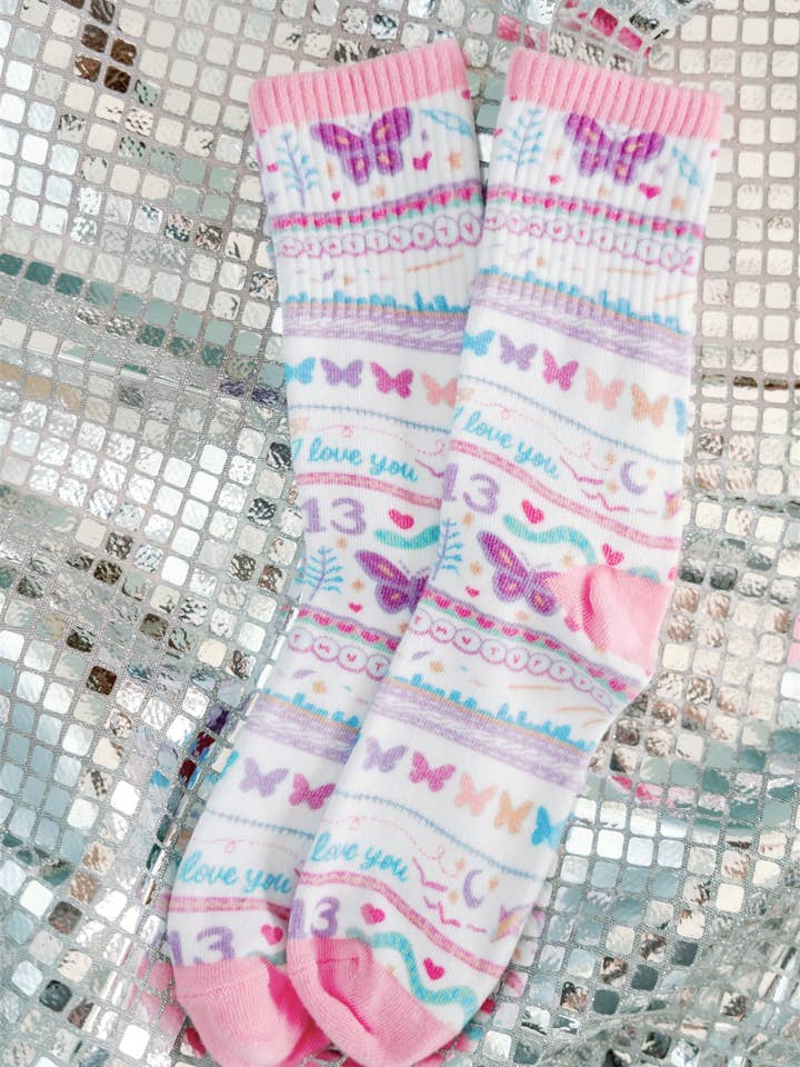 Gracefully Made Art - Wholesale Socks - Women's - SALE Eras Crew Socks3