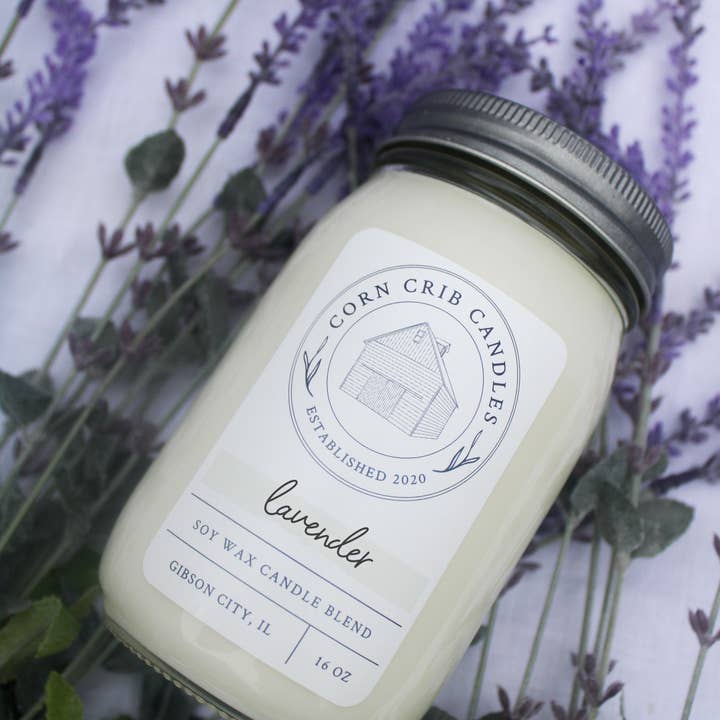 Lavender for wholesale by CORN CRIB CANDLES